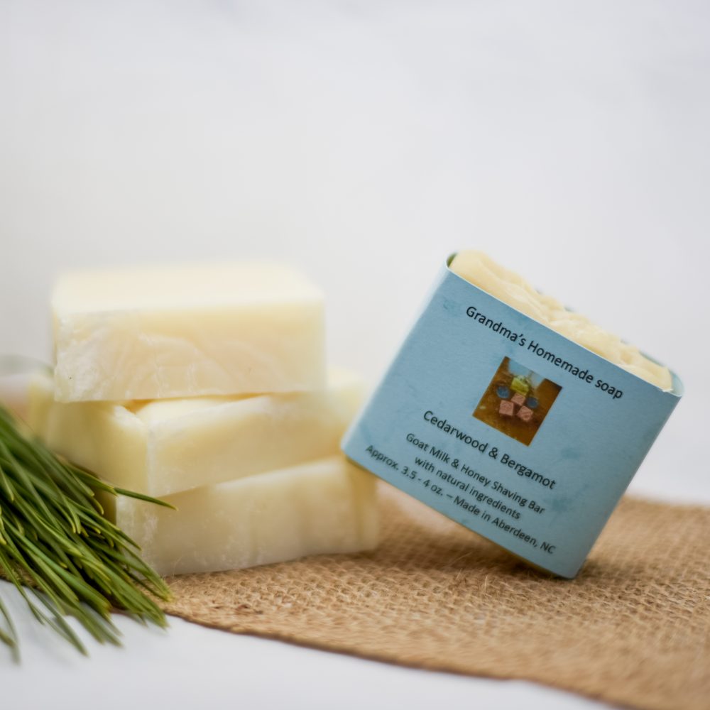 Creamy Goat Milk & Honey Shaving Bar